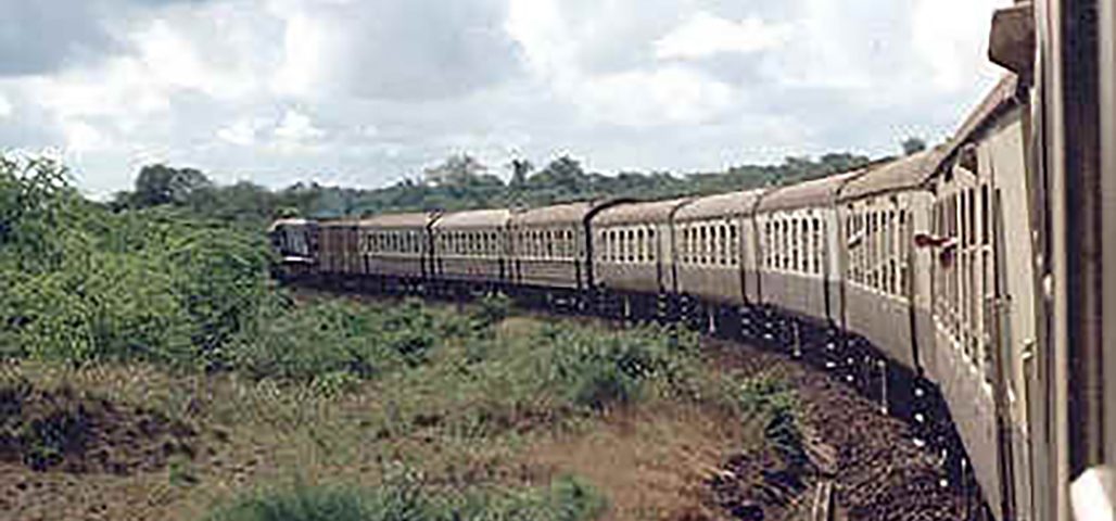 Oriente express gevoel trein naar Kisumu